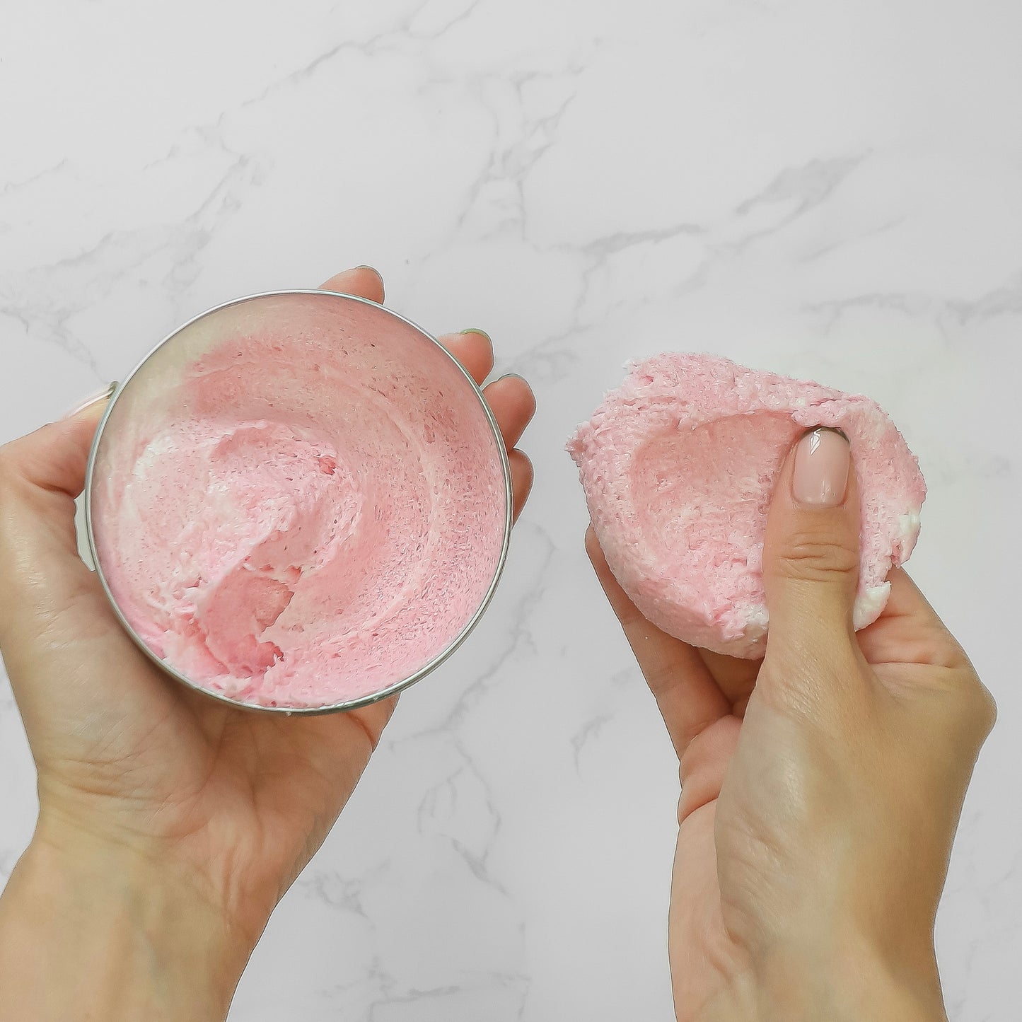 Strawberry Foaming Sugar Scrub