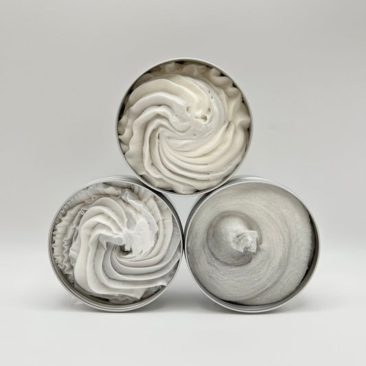 Oakmoss BUNDLE  - Whipped Soap, Body Butter, Scrub