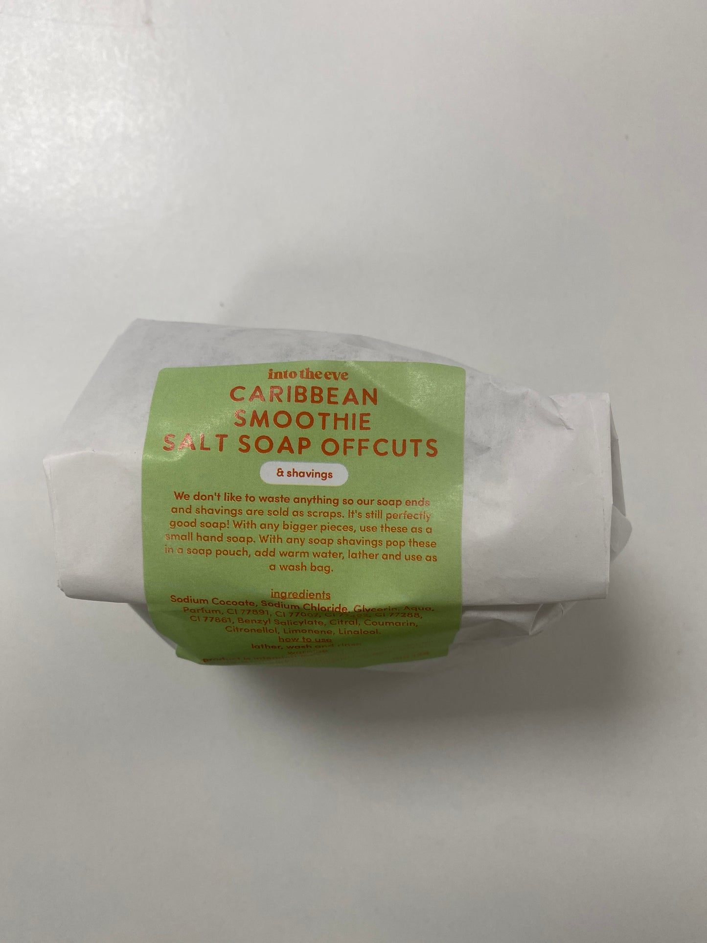 Caribbean Smoothie Salt Soap Bar OFFCUTS