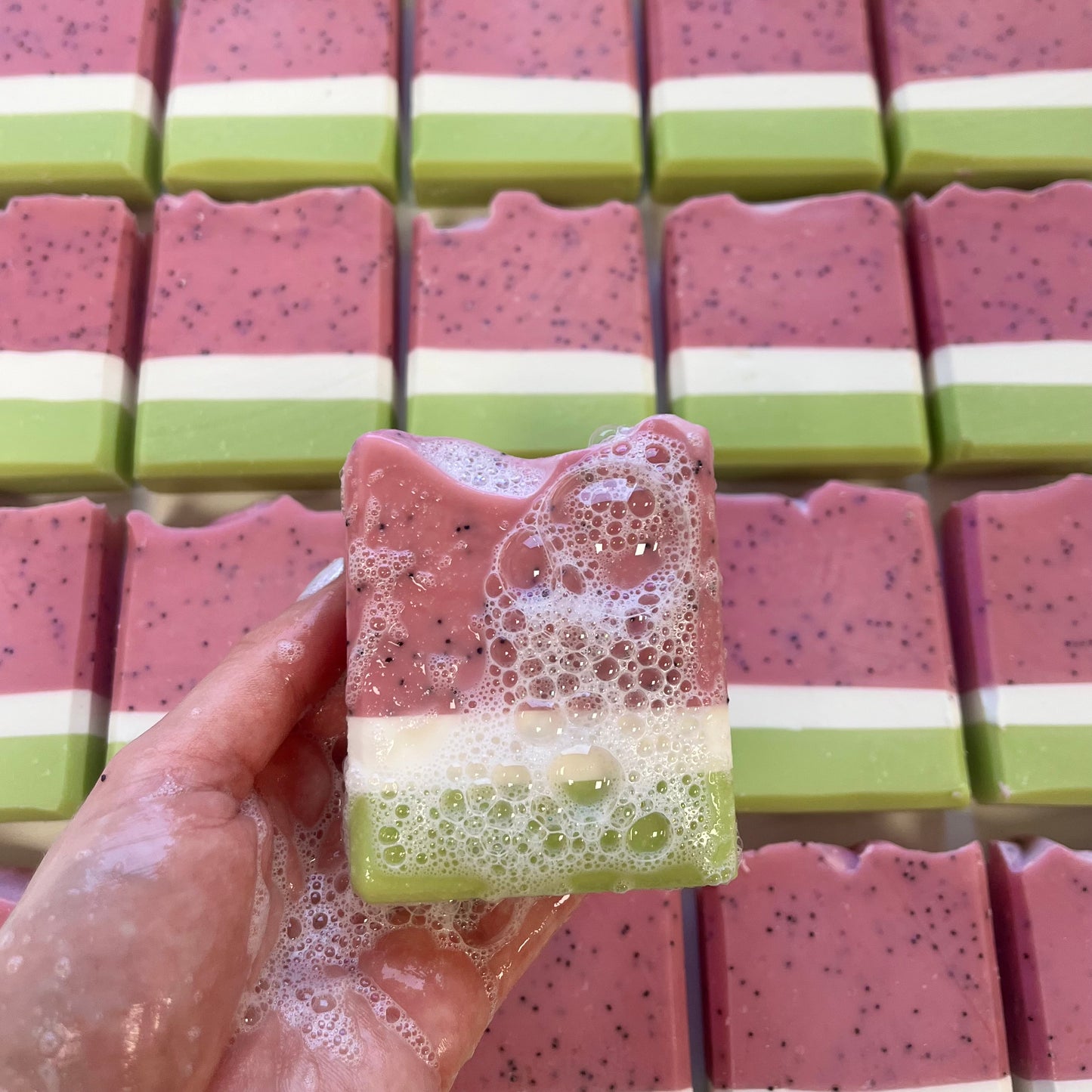 Watermelon Scrub Soap Bar