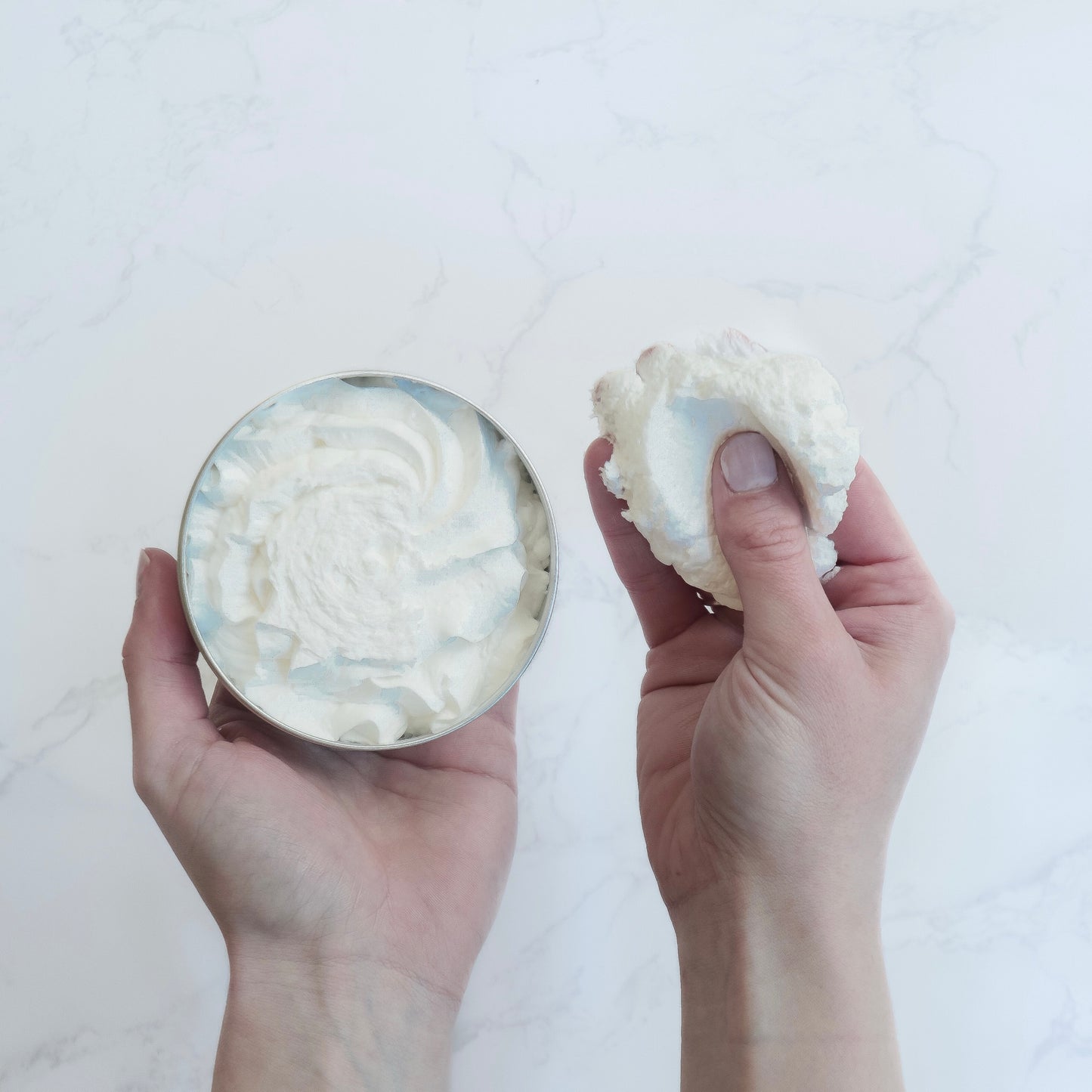 Coconut & Vanilla Whipped Soap