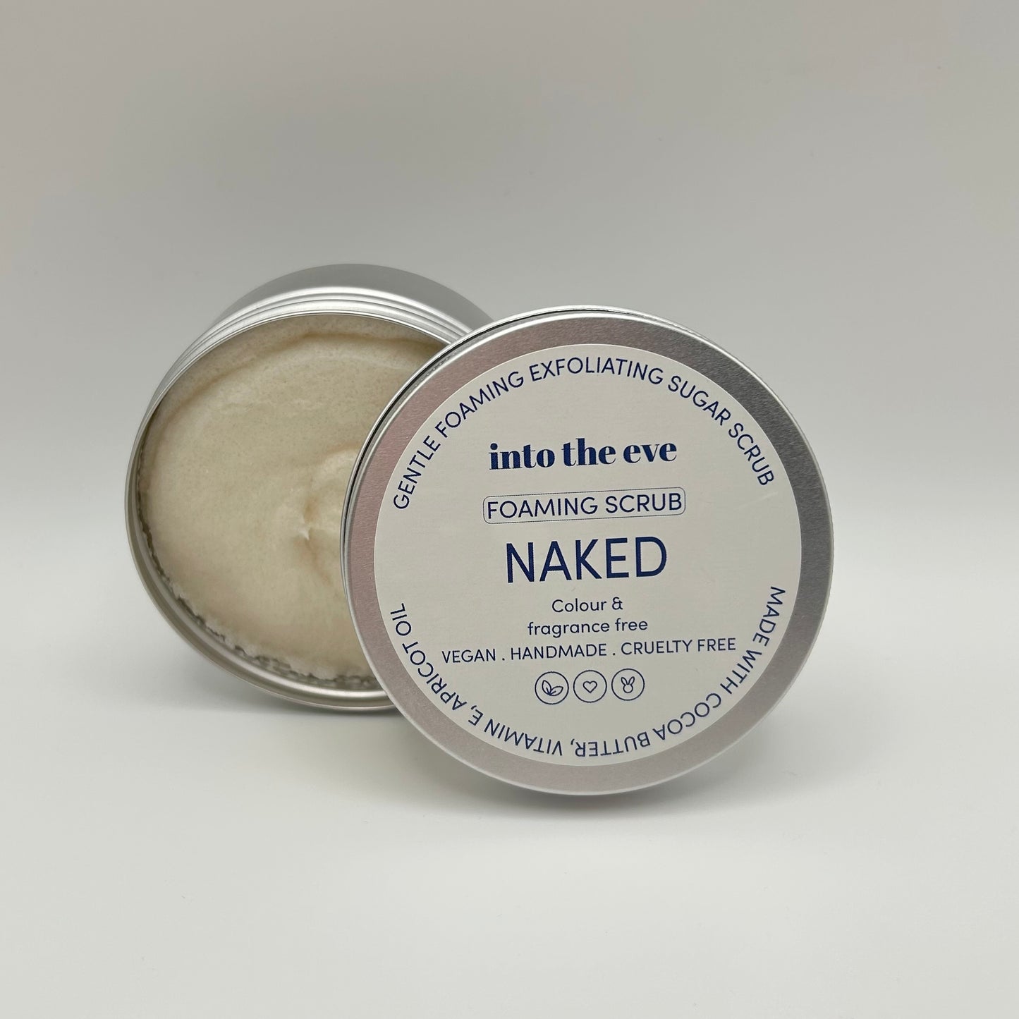 Naked Foaming Sugar Scrub