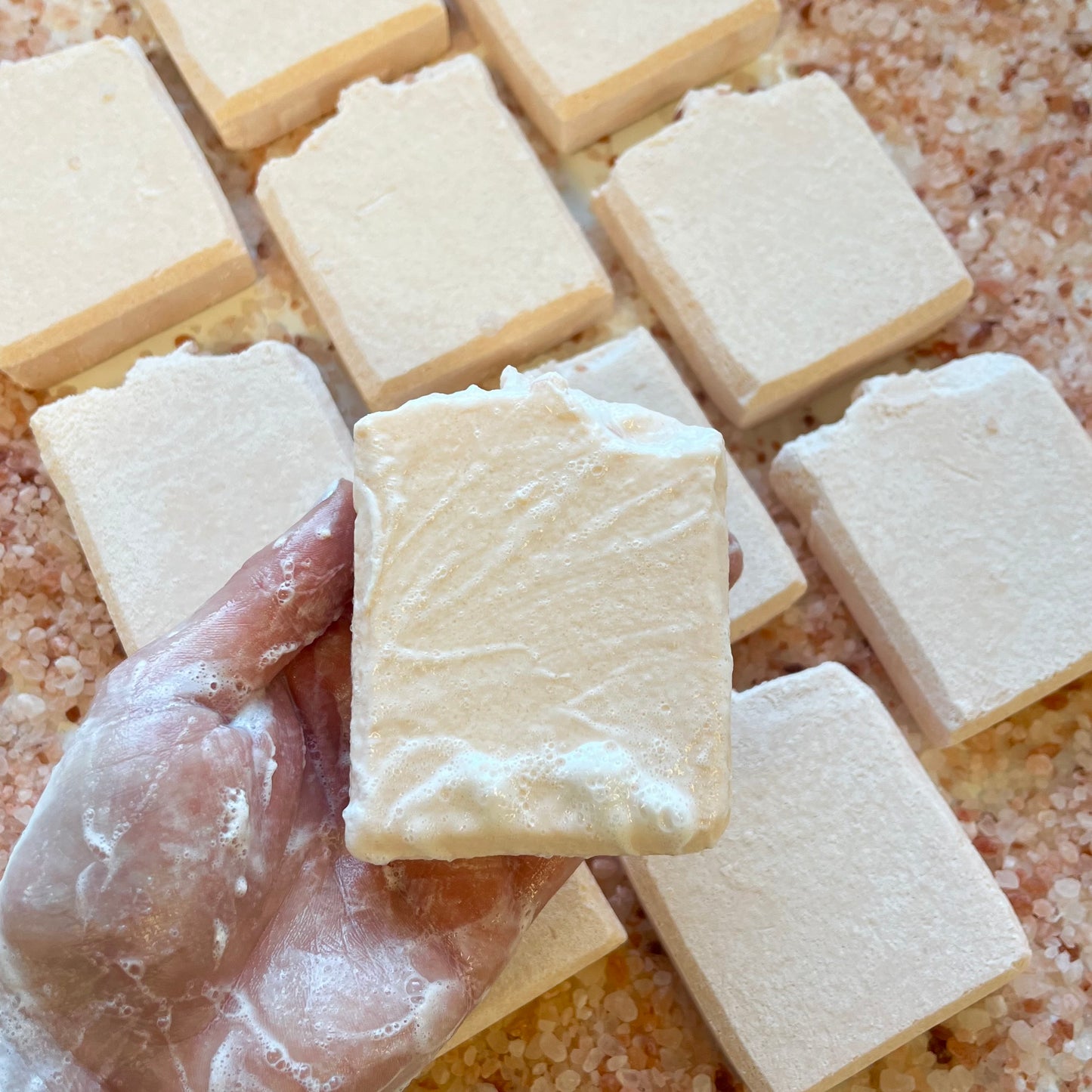 Sweet Apricot Salt Soap