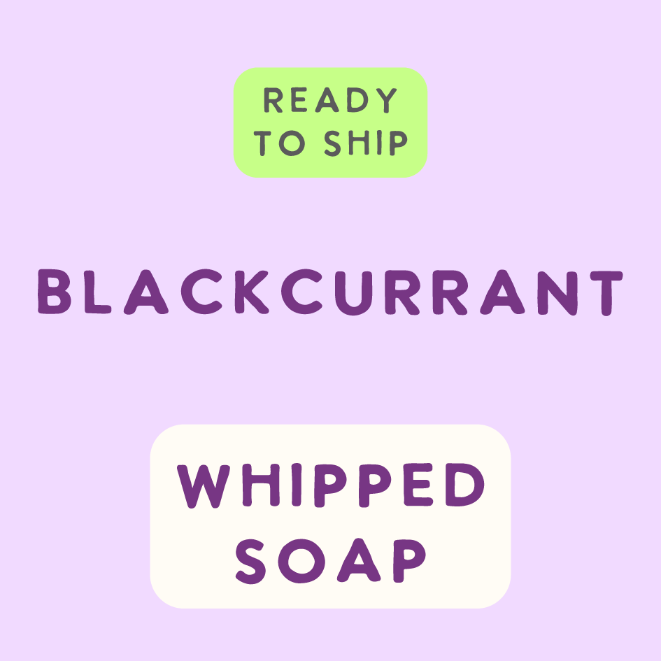 Blackcurrant Whipped Soap
