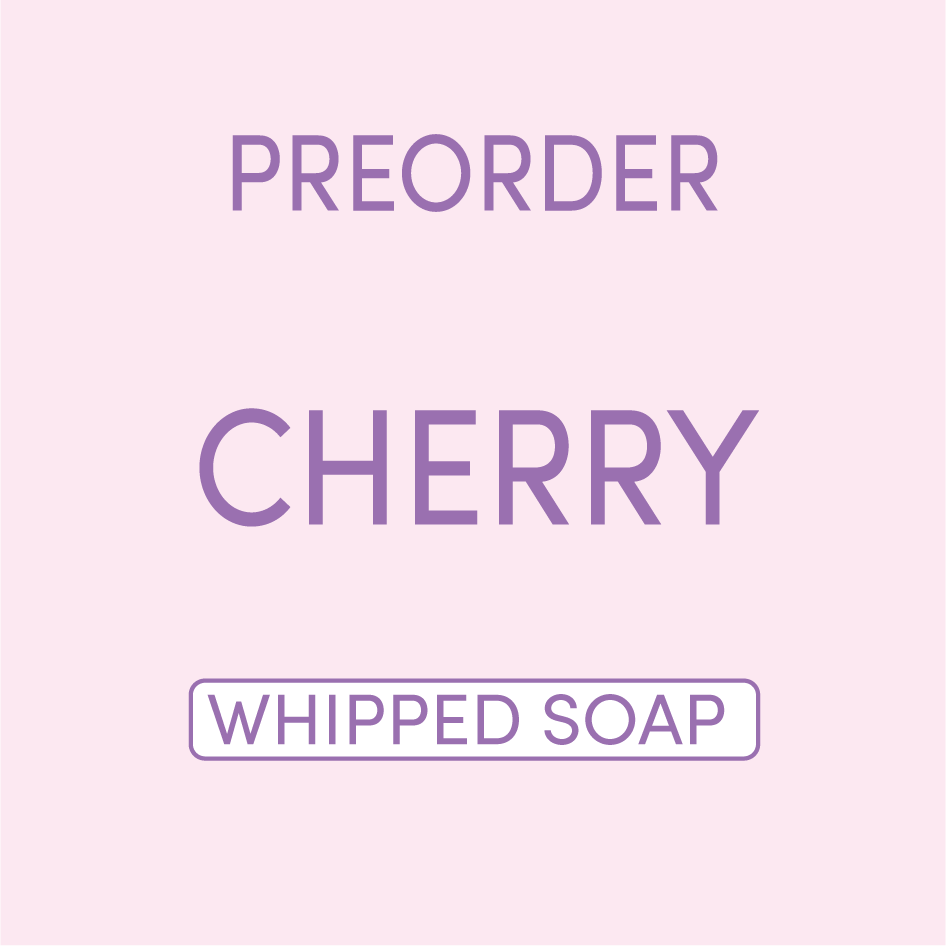 PREORDER Cherry Whipped Soap