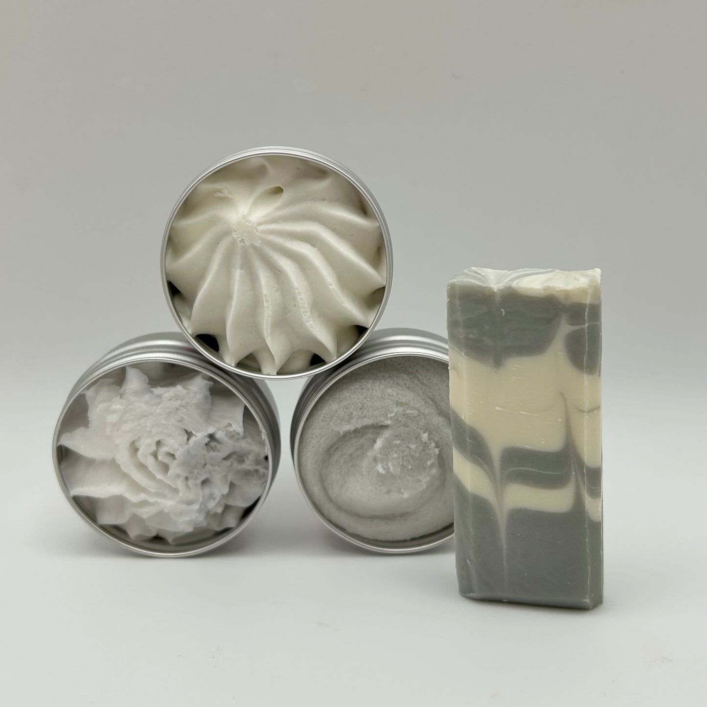 Oakmoss BUNDLE - Whipped Soap, Body Butter, Scrub