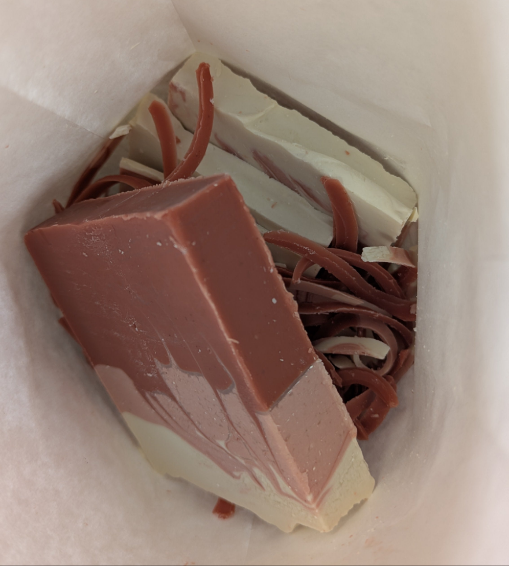 Juicy Strawberry Soap Bar OFFCUTS