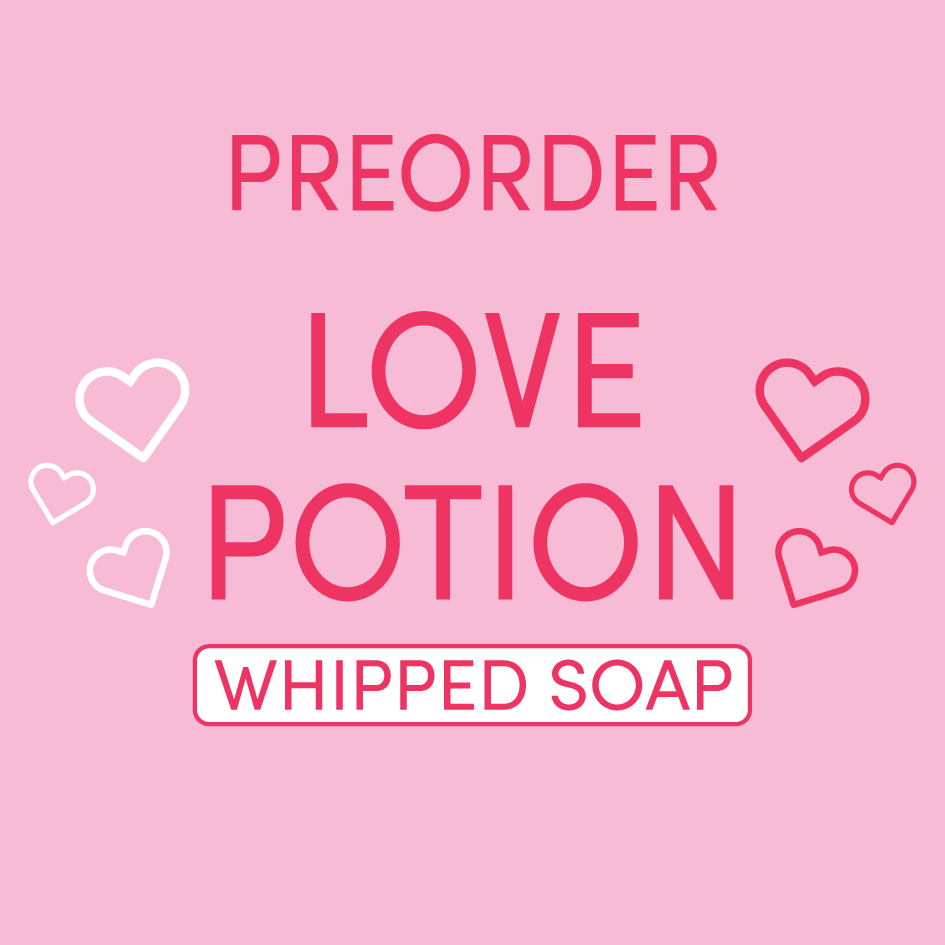 PREORDER Love Potion Whipped Soap