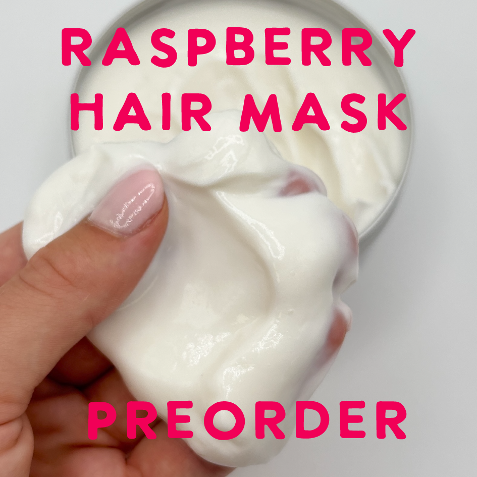 Raspberry Hair Mask - Limited Drop - Preorder - Dispatch 14th August