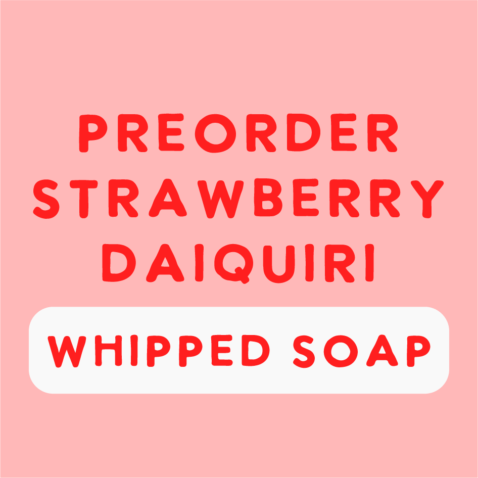 Strawberry Daiquiri Whipped Soap