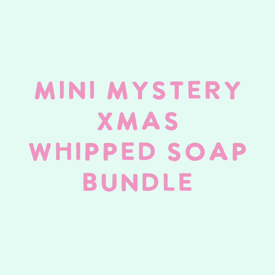 Mini Mystery Xmas Collection Whipped Soap Bundle