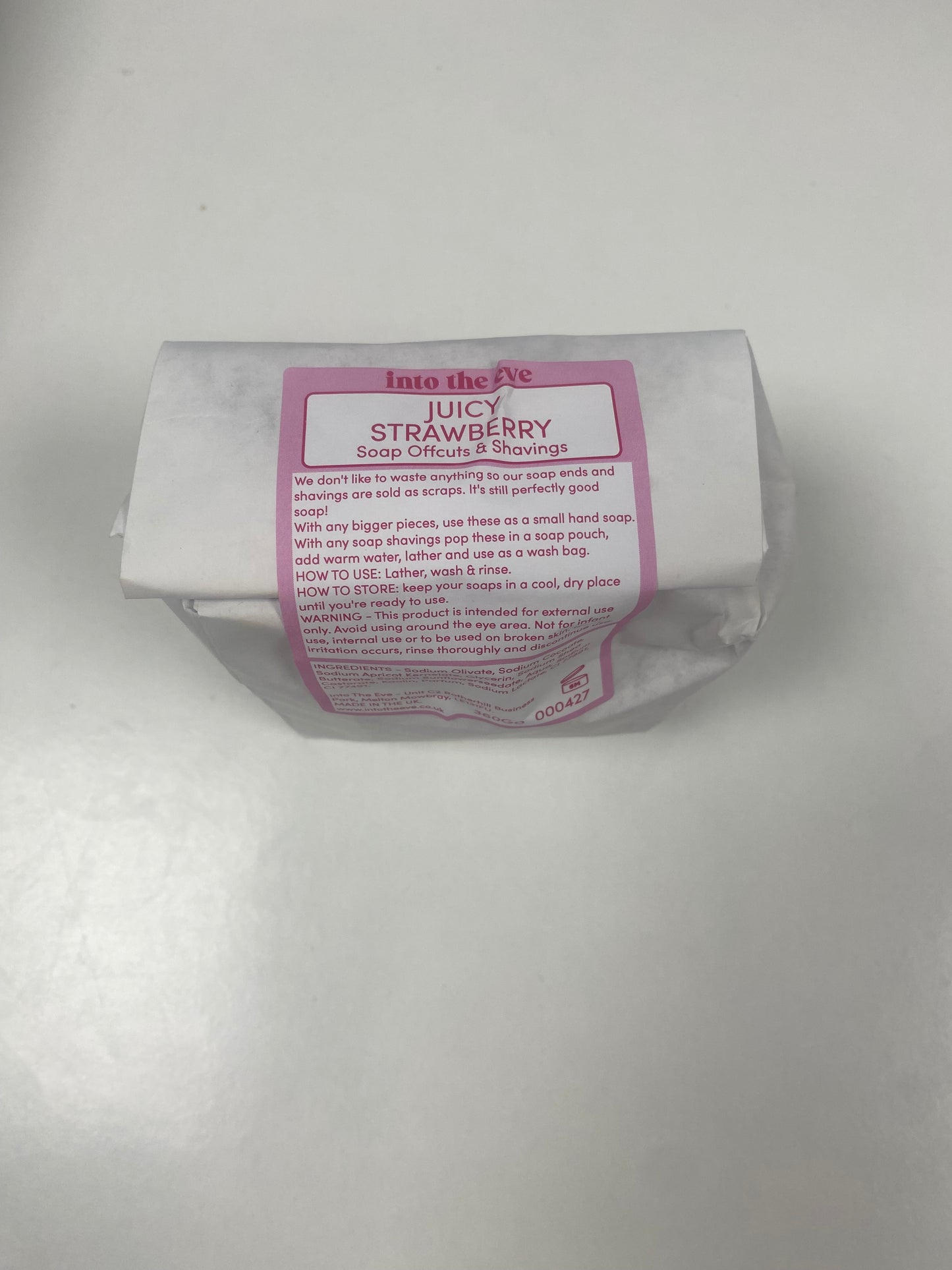 Juicy Strawberry Soap Offcuts