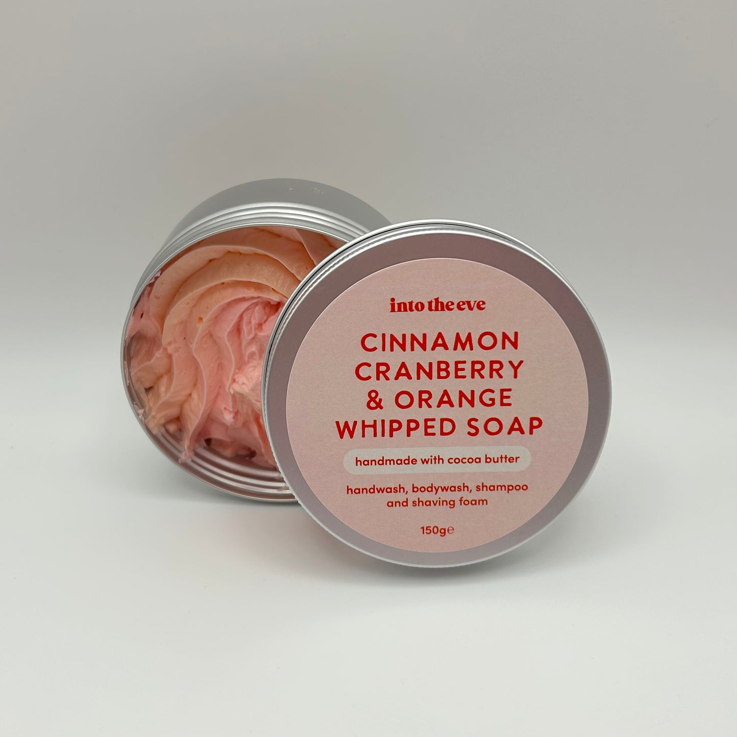 Cinnamon Cranberry Orange Whipped Soap