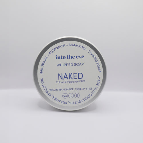 Naked whipped soap