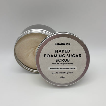 Naked Foaming Sugar Scrub