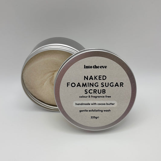 Naked Foaming Sugar Scrub