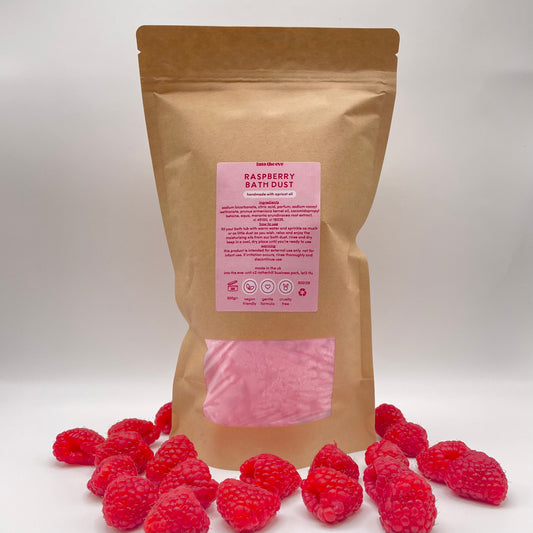 Raspberry Bath Dust