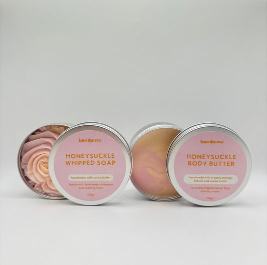 Honeysuckle Duo - Whipped Soap & Body Butter