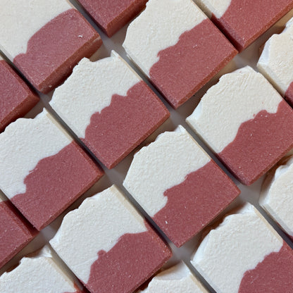 Frosted Cranberry Salt Soap