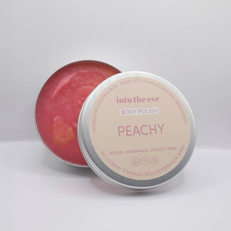 Peachy body polish