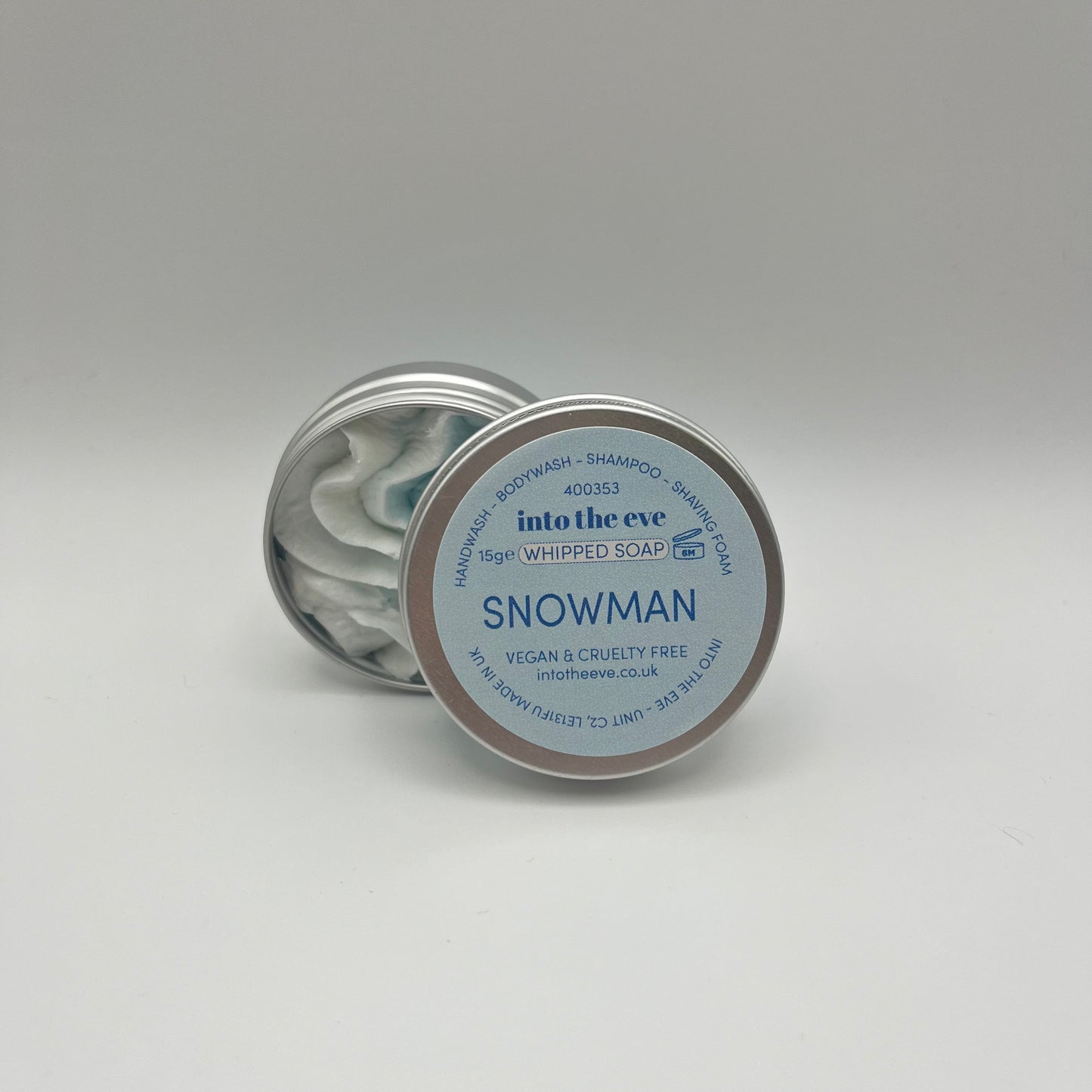 PREORDER Snowman Whipped Soap