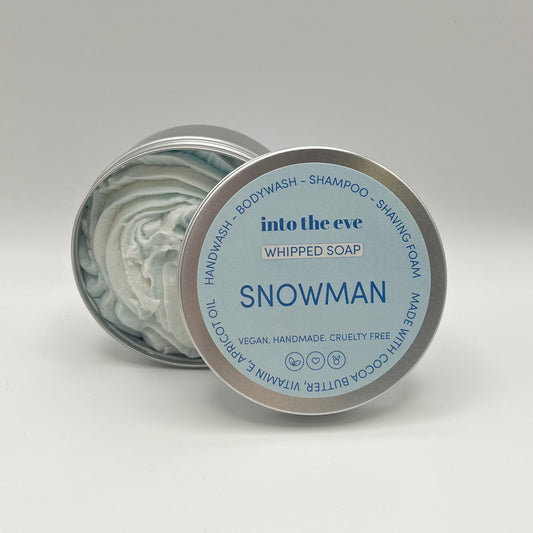 PREORDER Snowman Whipped Soap