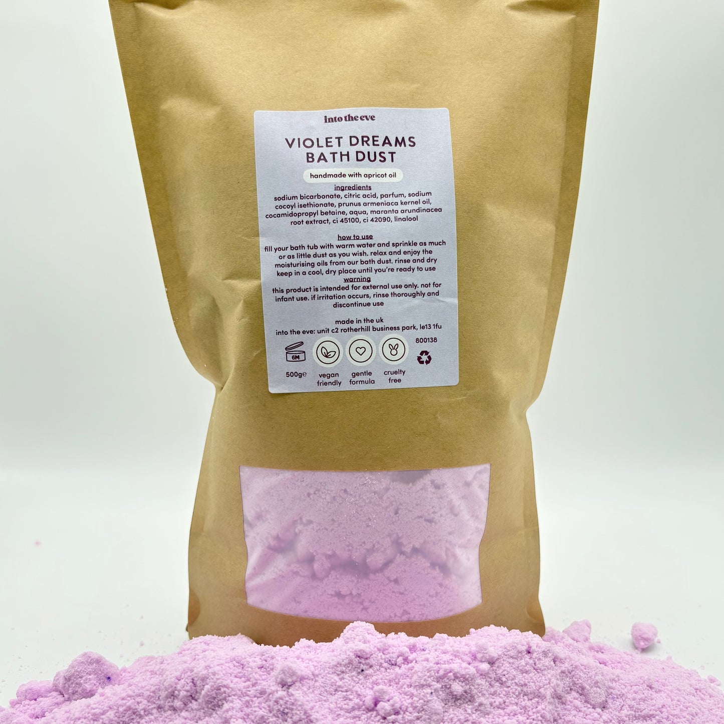 Violet Dreams Bath Dust