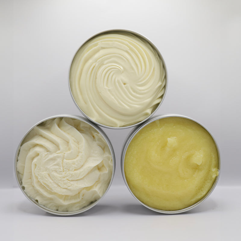 Lemon Sherbet BUNDLE - whipped soap, body butter, body polish