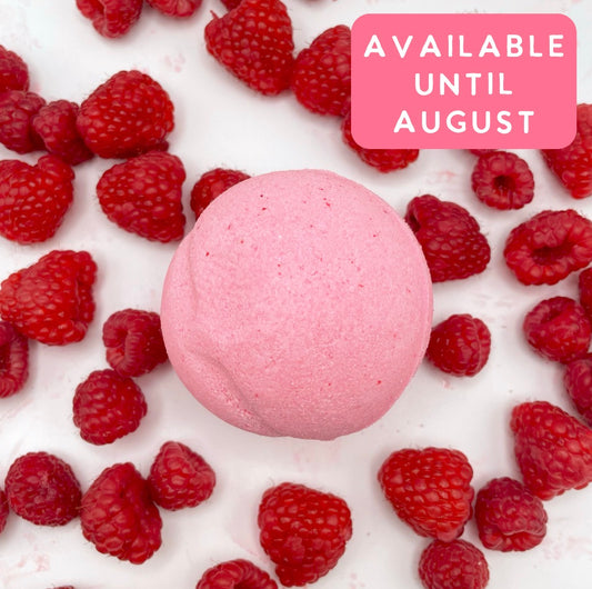 Raspberry Bath Bomb