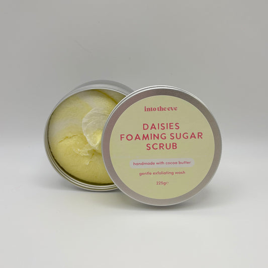 Preorder Daisies Foaming Sugar Scrub