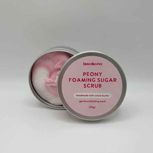 Peony Foaming Scrub
