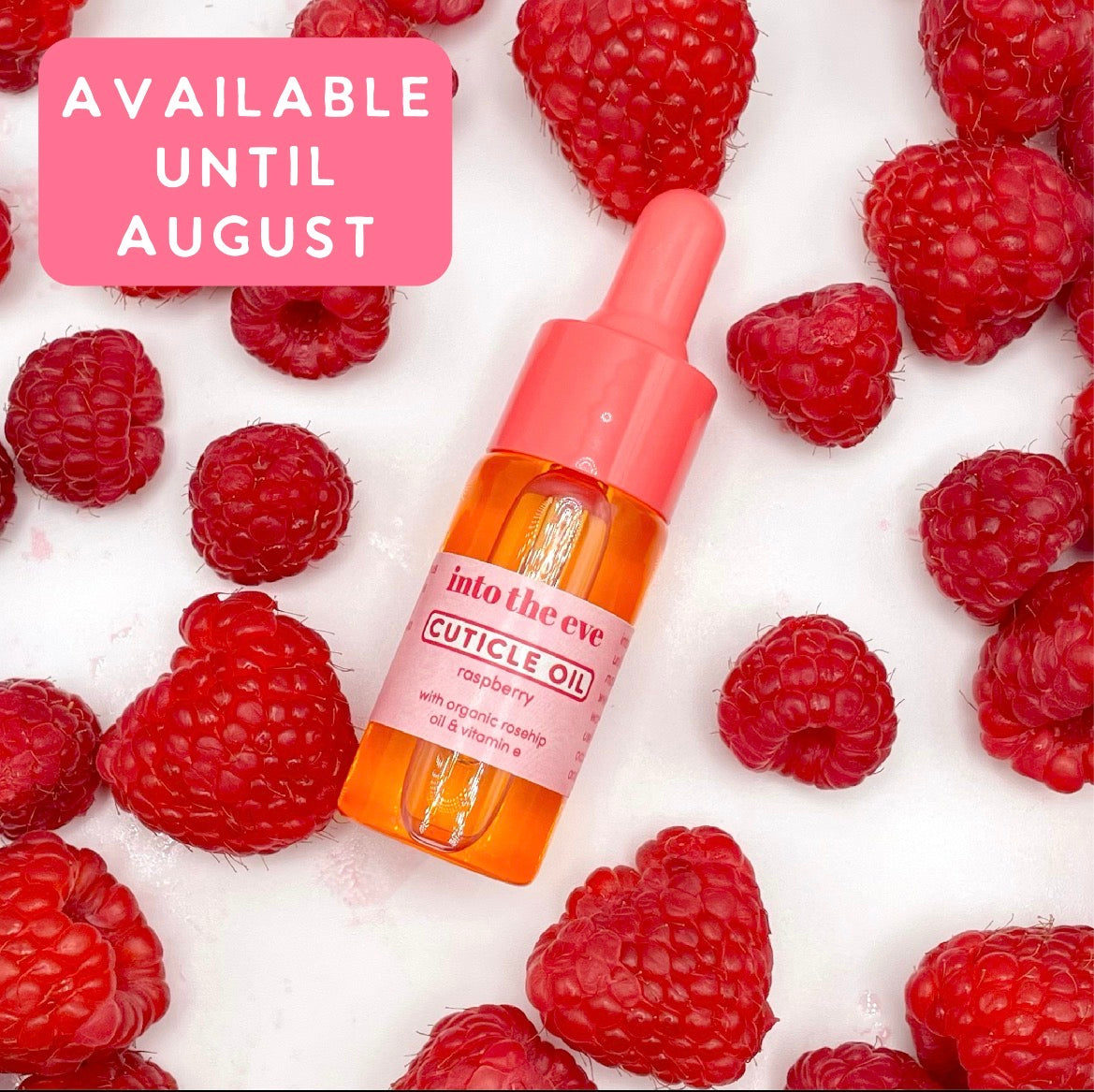 Raspberry Cuticle Oil - New Bigger Size!