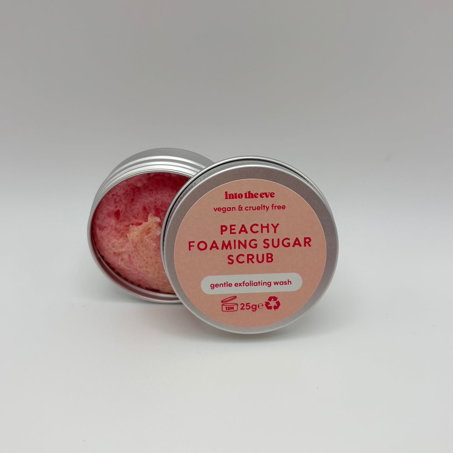 Peachy Foaming Sugar Scrub