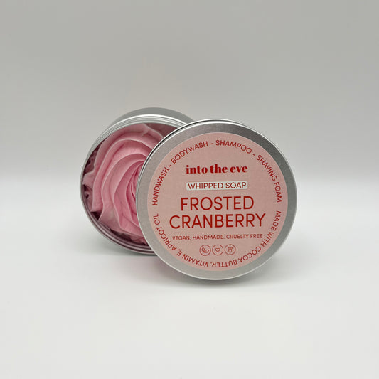 PREORDER  Frosted Cranberry Whipped Soap