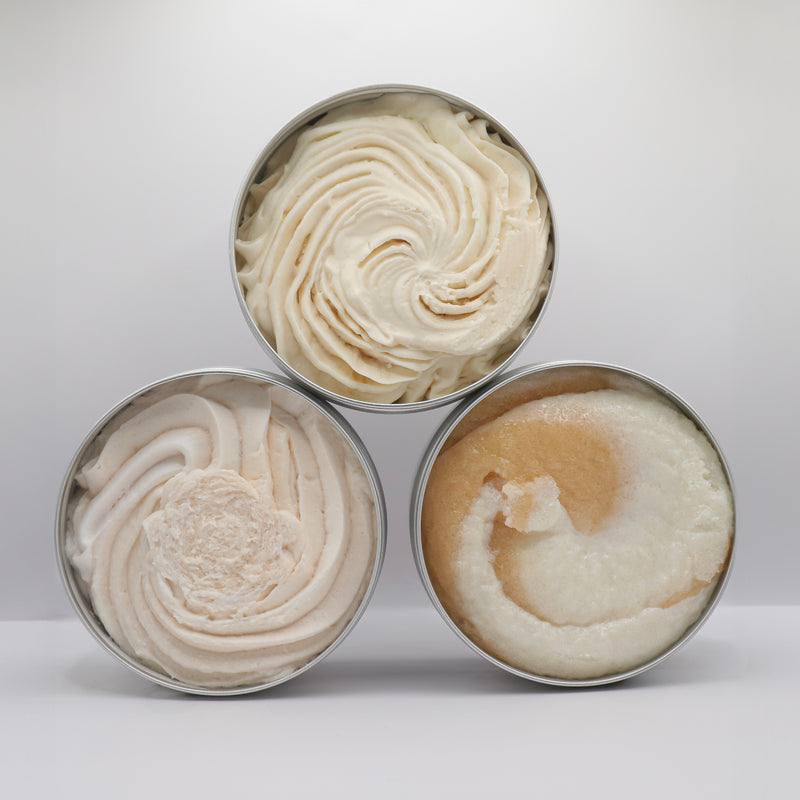 Into The Woods BUNDLE - whipped soap, body butter, body polish