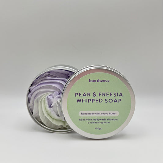 Pear & Freesia Whipped Soap