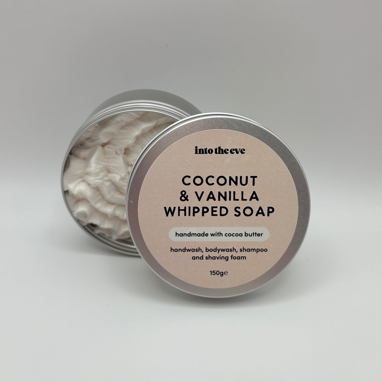 Coconut & Vanilla Whipped Soap