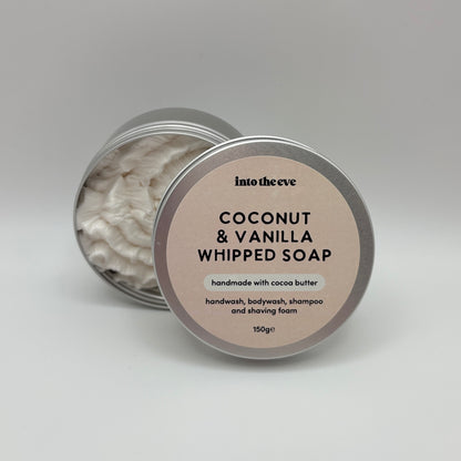 Coconut & Vanilla Whipped Soap