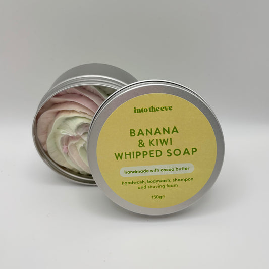Banana & Kiwi Whipped Soap