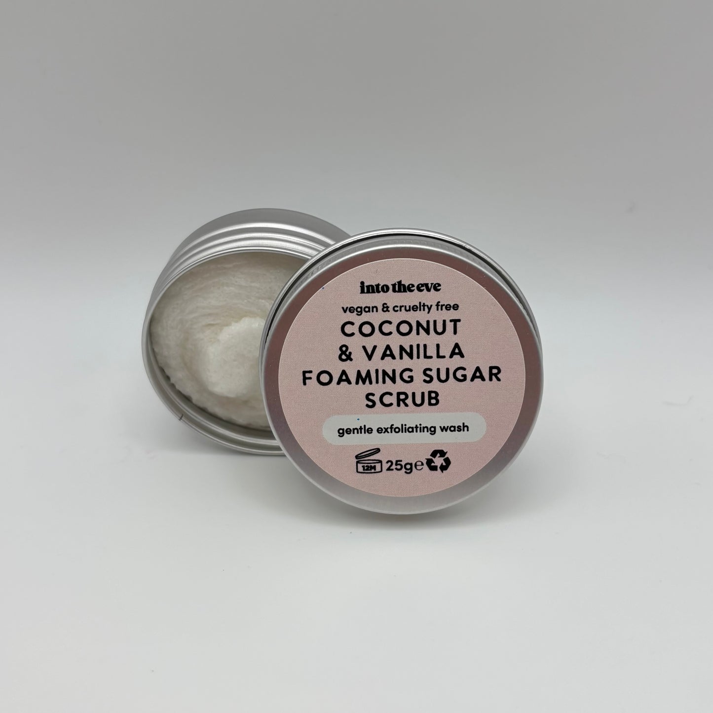 Coconut & Vanilla Foaming Sugar Scrub