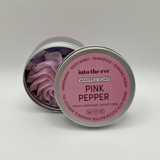 Pink Pepper Whipped Soap