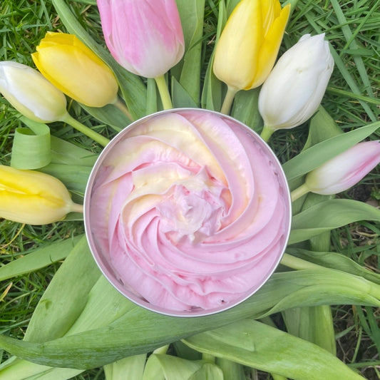 Wild Tulips Whipped Soap