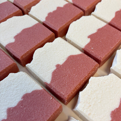 Frosted Cranberry Salt Soap