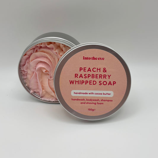 Peach & Raspberry Whipped Soap