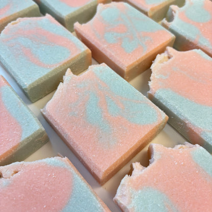 Cranberry Apple Salt Soap Bar