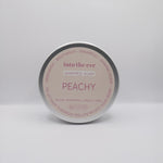 Peachy whipped soap