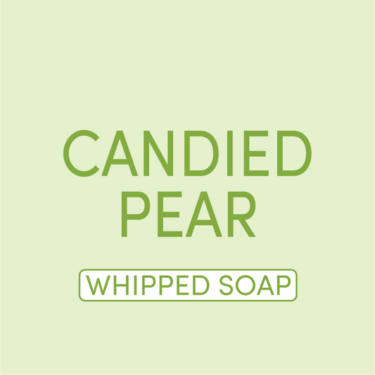 Candied Pear Whipped Soap