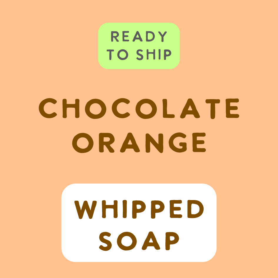 Chocolate Orange Whipped Soap