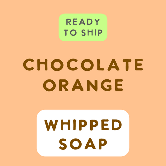 Chocolate Orange Whipped Soap