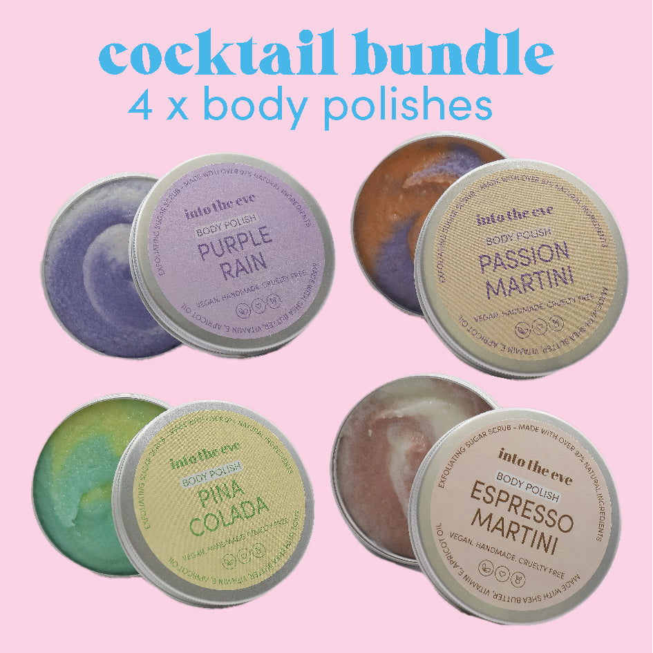 Cocktail Body Polish BUNDLE - 4 x Body Polishes